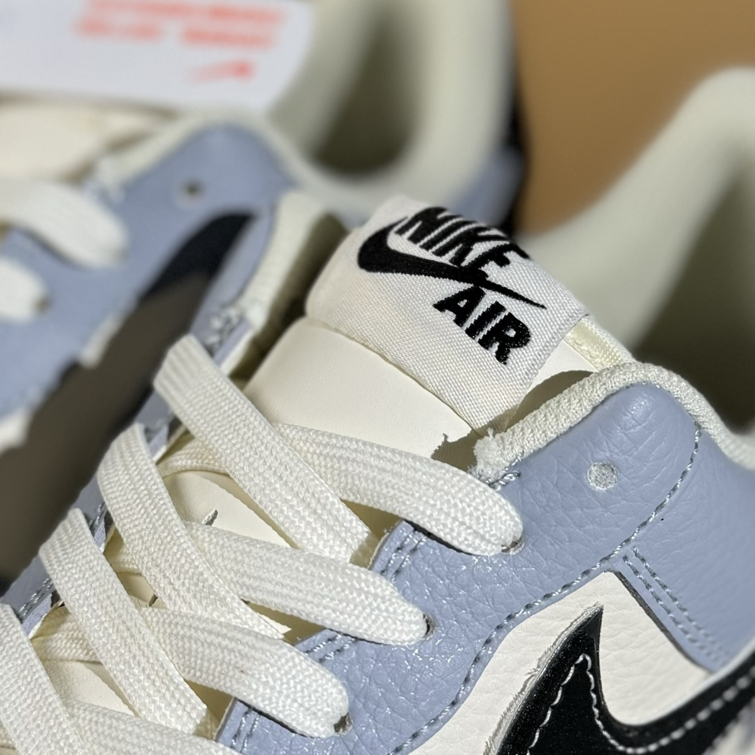 260 Nike Air Force 1'07 Low ”Just Do It” 米黑双拼 空军一号低帮休闲板鞋 CS5288-023