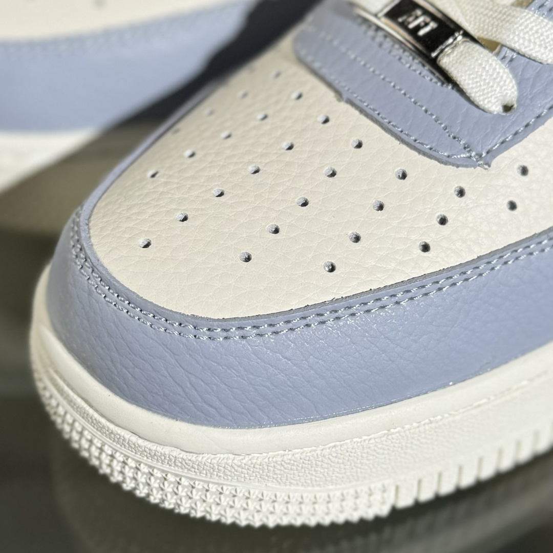 260 Nike Air Force 1'07 Low ”Just Do It” 米黑双拼 空军一号低帮休闲板鞋 CS5288-023