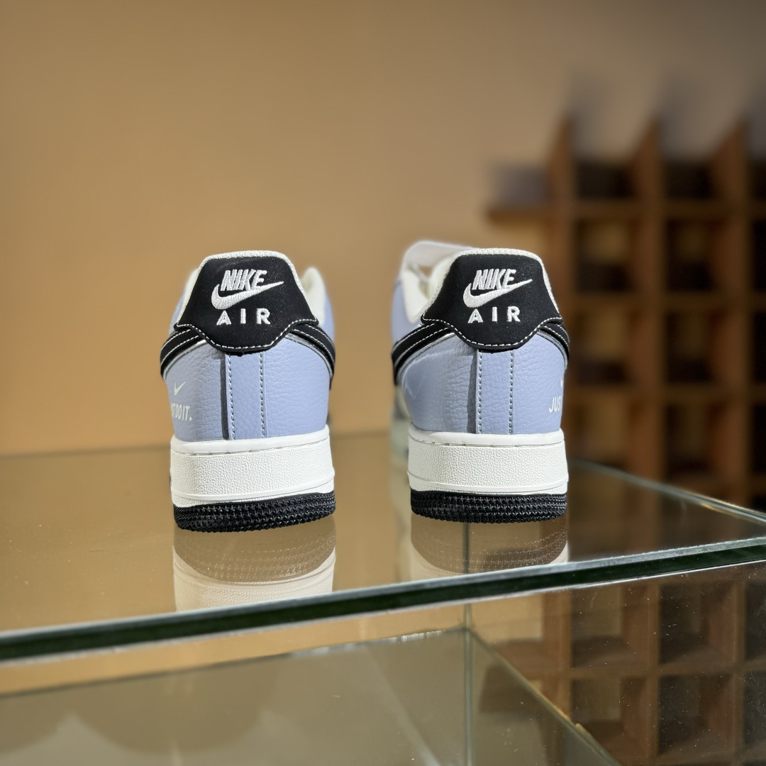260 Nike Air Force 1'07 Low ”Just Do It” 米黑双拼 空军一号低帮休闲板鞋 CS5288-023