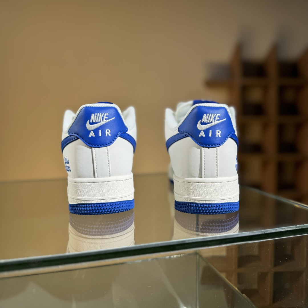 260 Nike Air Force 1'07 Low LV联名 花布蓝勾 空军一号低帮休闲板鞋 XS1958-584