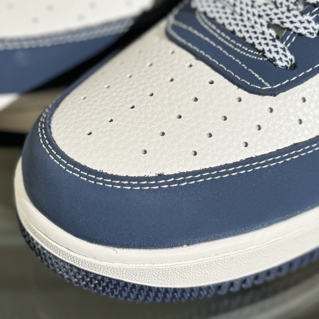 260 Nike Air Force 1'07 Low LV联名 花布蓝勾 空军一号低帮休闲板鞋 DF0188-069