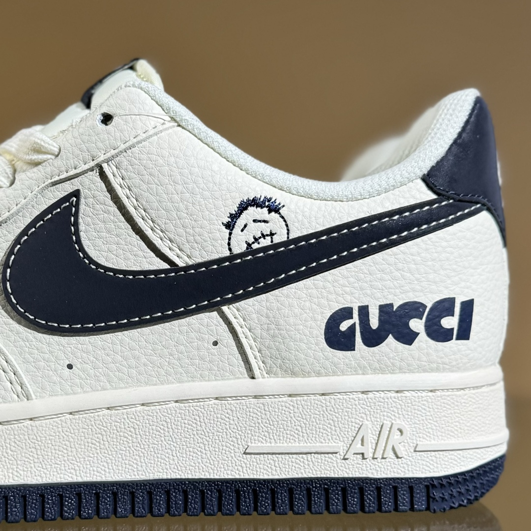 260 Nike Air Force 1'07 Low 古驰联名 鬼脸米蓝 空军一号低帮休闲板鞋 QW5836-006-Chinese UA Cheap High Quatity Brand Clothes Bags handbags Sneakers wholesale wholesaler seller from China Factory suppliers Fashion Clothing Shoes best Quality Beautiful Price 260 Nike Air Force 1'07 Low 古驰联名 鬼脸米蓝 空军一号低帮休闲板鞋 QW5836-006