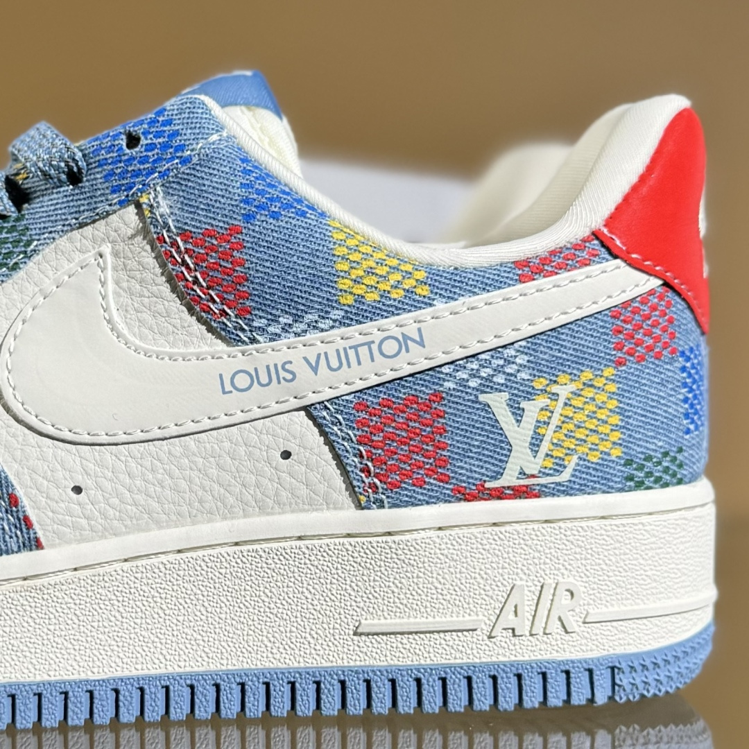 260 Nike Air Force 1'07 Low LV联名 彩色牛仔 空军一号低帮休闲板鞋 XL1979-101