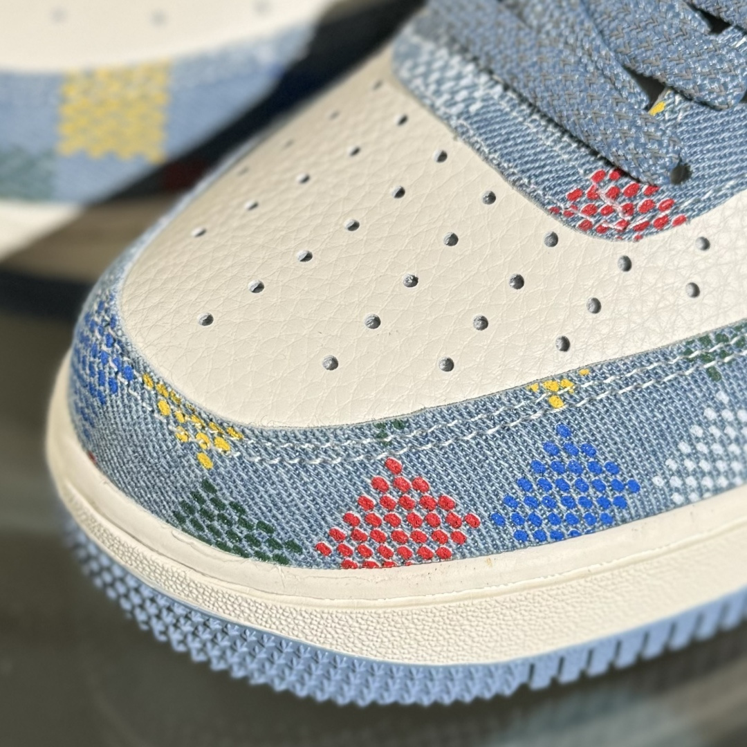 260 Nike Air Force 1'07 Low LV联名 彩色牛仔 空军一号低帮休闲板鞋 XL1979-101