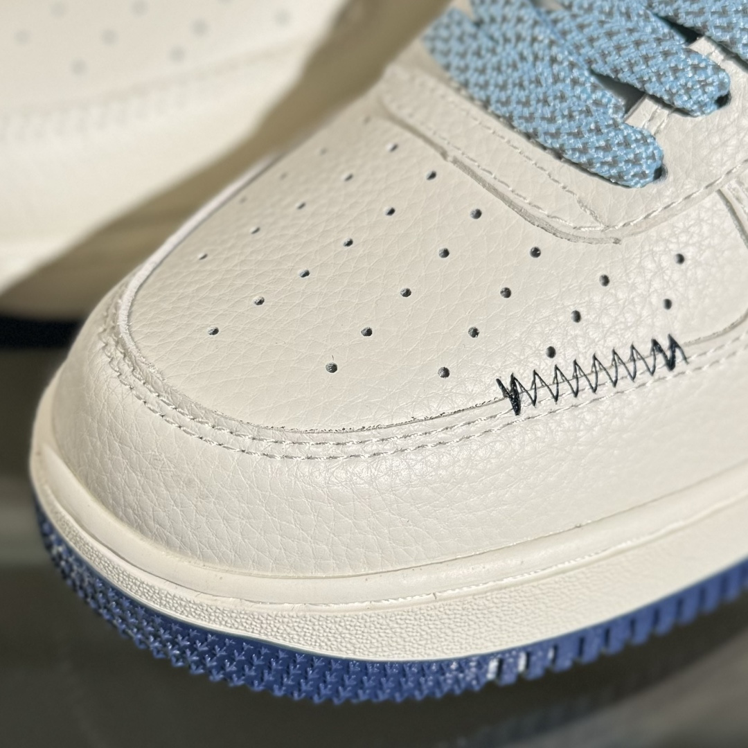 260 Nike Air Force 1'07 Low Bape联名 米蓝缝线 空军一号低帮休闲板鞋 KB1688-002