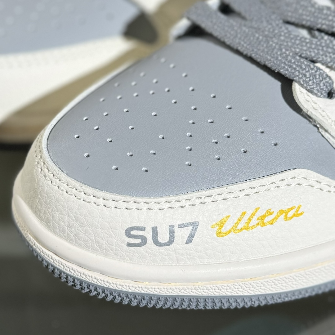 280 Air Jordan 1 Low AJ1 乔1 小米联名 寒武岩灰 高端定制 低帮复古篮球鞋 XX3168-199