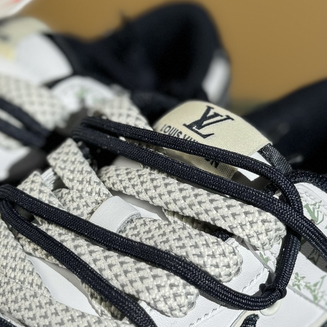 300 Nike SB Dunk Low LV联名 牛仔勾夜光绑带 周年高端定制 低帮休闲板鞋 DM6868-086