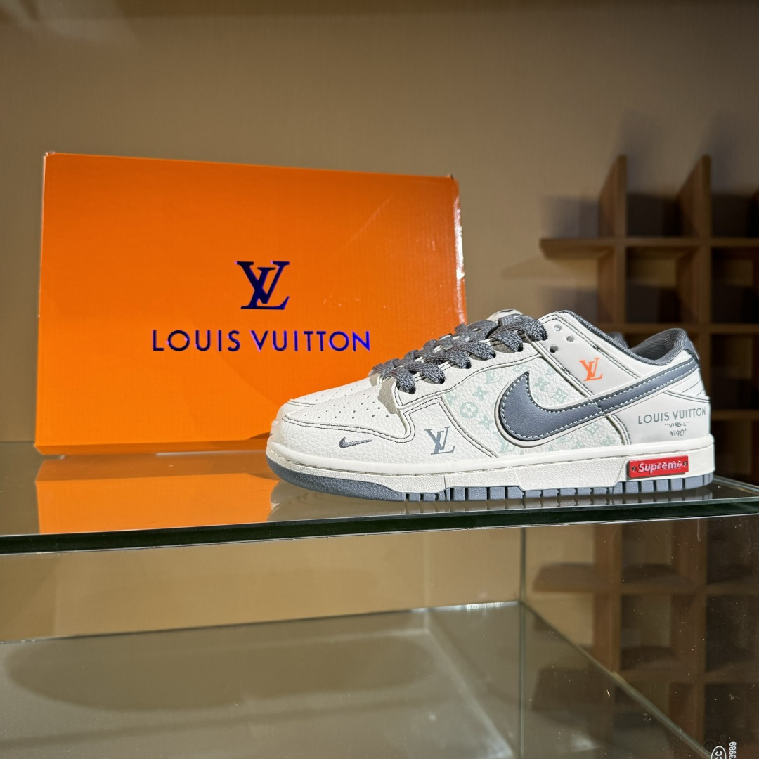 280 Nike SB Dunk Low 双勾三方联名 周年高端定制 低帮休闲板鞋 YX5066-363