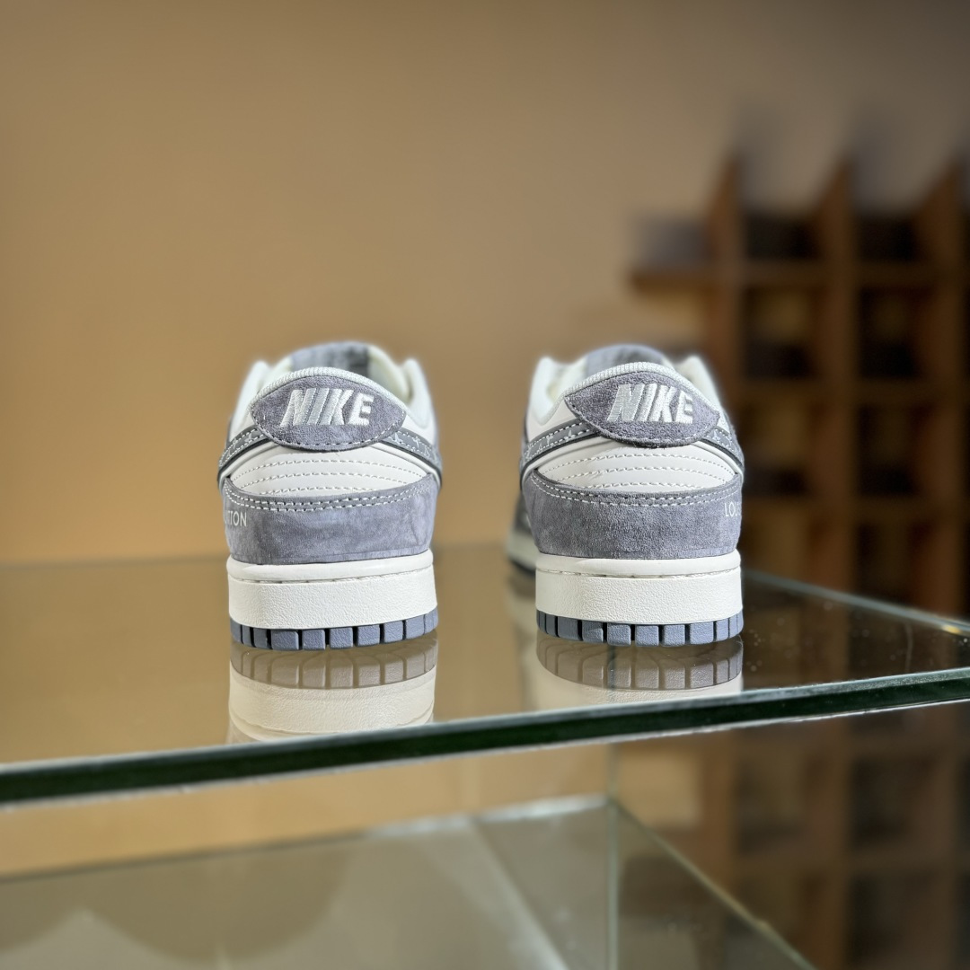 280 Nike SB Dunk Low LV联名 三勾夜光灰底满天星 周年高端定制 低帮休闲板鞋 YX5066-361