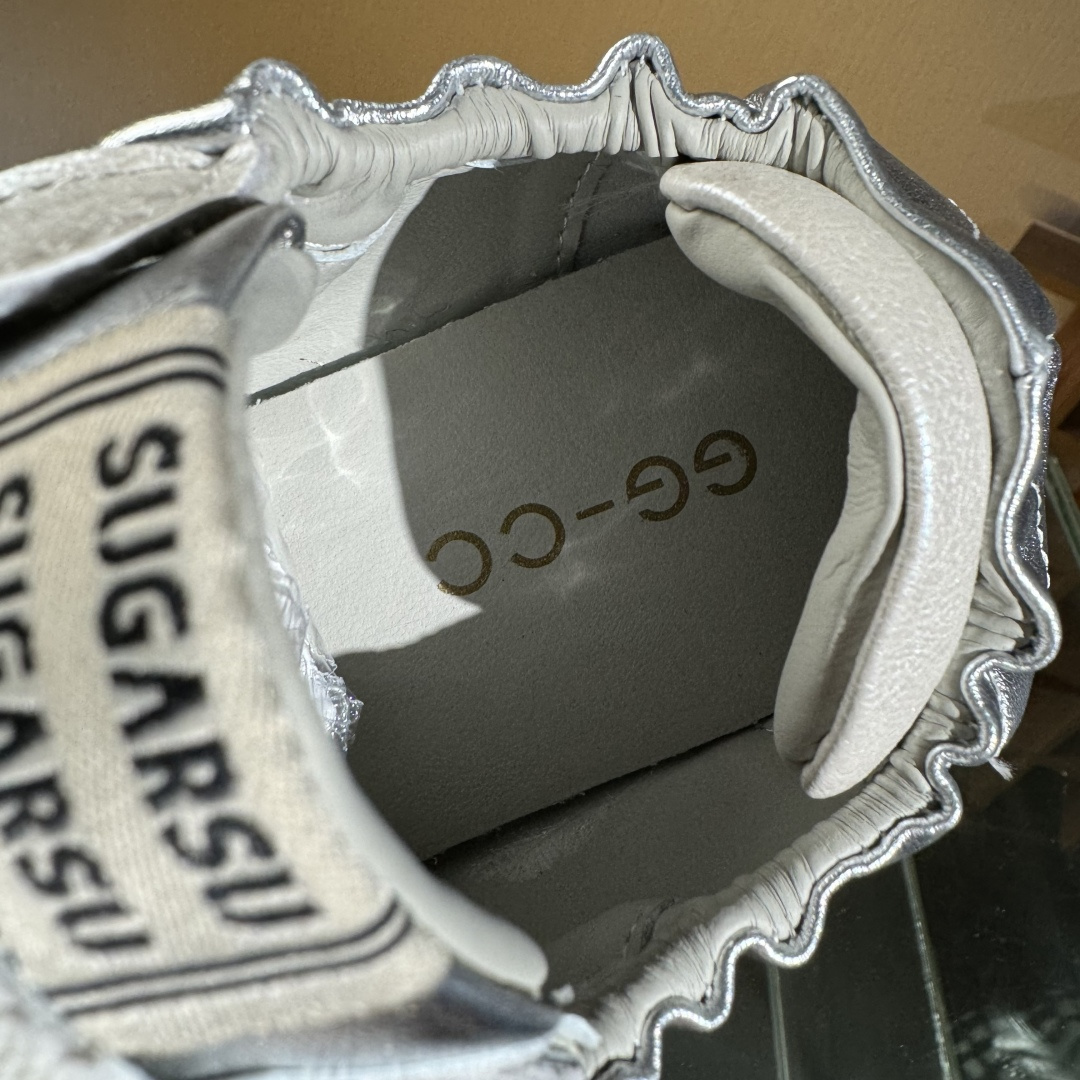 220 新晋潮流鞋靴品牌GGCC夏季新款 鞠婧祎同款GG-CC x SugarSu酥履联名 玛丽珍芭蕾舞鞋