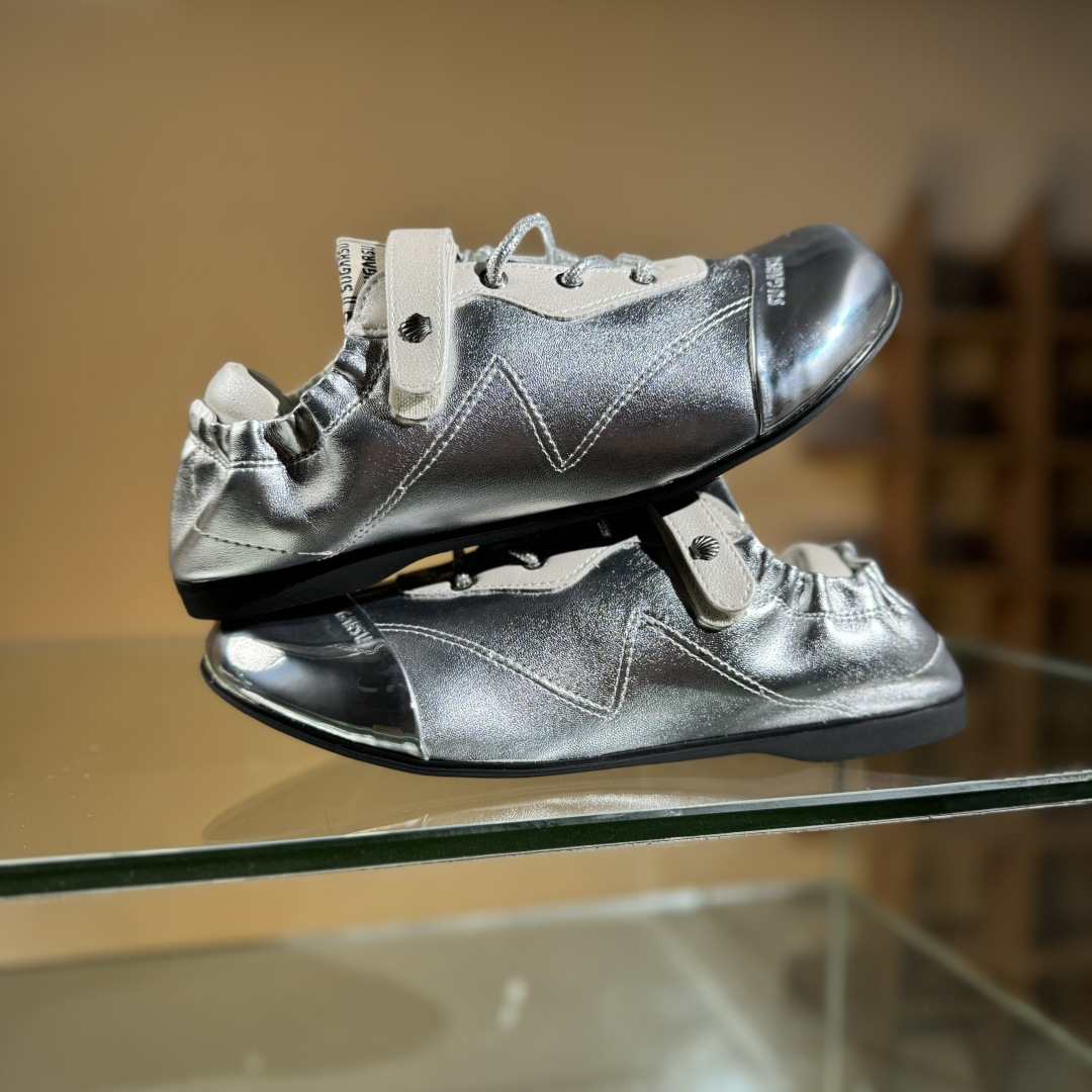 220 新晋潮流鞋靴品牌GGCC夏季新款 鞠婧祎同款GG-CC x SugarSu酥履联名 玛丽珍芭蕾舞鞋