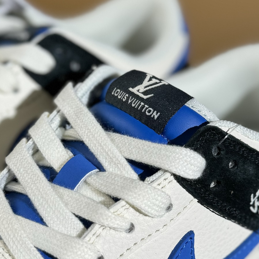 260 Nike SB Dunk Low x Louis Vuitton 黑蓝小勾 XD1588-221