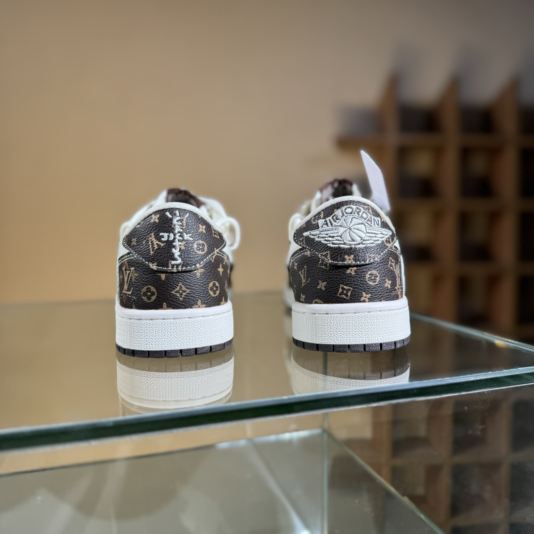 300 Travis Scott x Fragment Design x Air Jordan 1 Low OG SP AJ1 乔1 LV联名 米棕抽绳 低帮文化休闲板鞋 DM6868-101-Chinese UA Cheap High Quatity Brand Clothes Bags handbags Sneakers wholesale wholesaler seller from China Factory suppliers Fashion Clothing Shoes best Quality Beautiful Price 300 Travis Scott x Fragment Design x Air Jordan 1 Low OG SP AJ1 乔1 LV联名 米棕抽绳 低帮文化休闲板鞋 DM6868-101