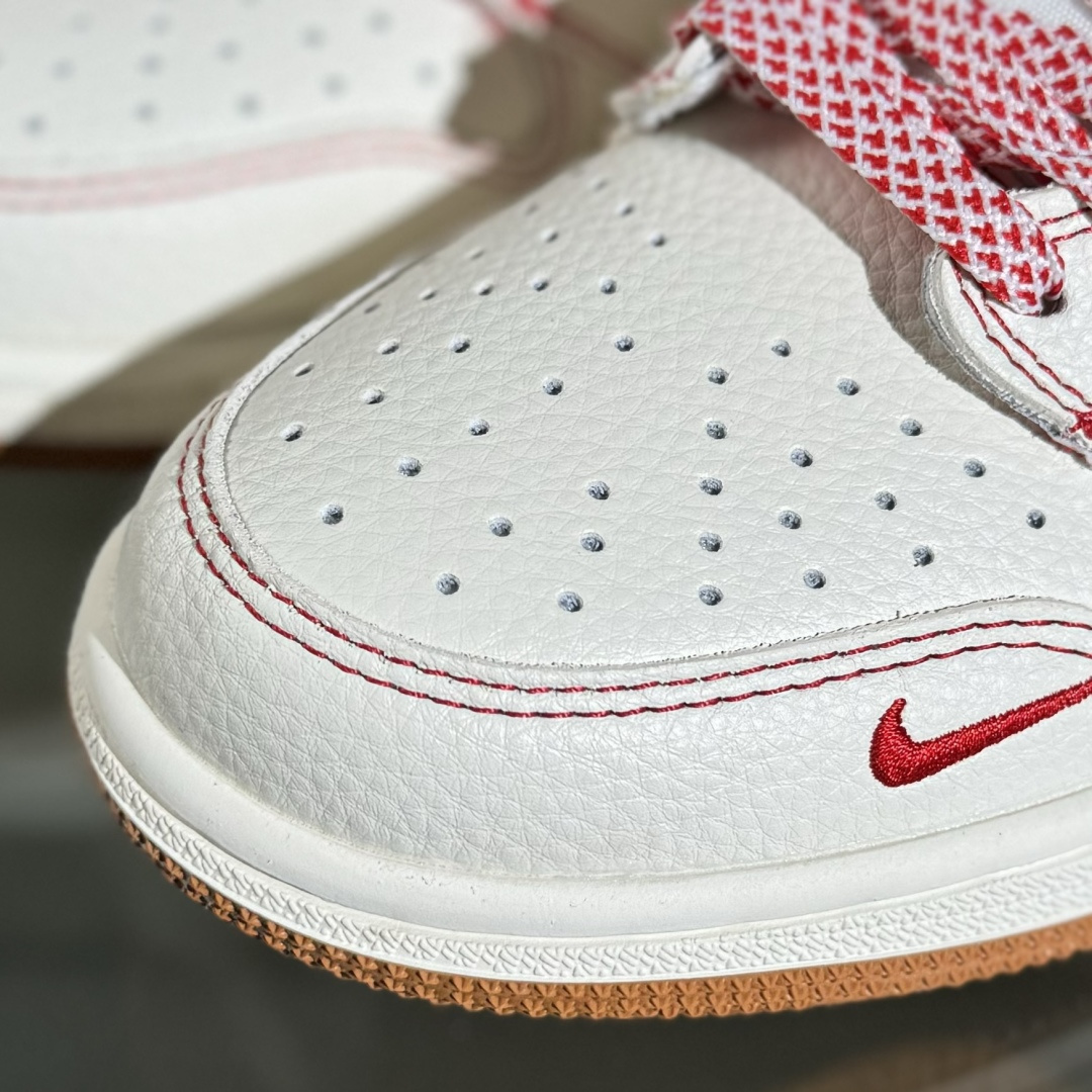 280 Travis Scott x Fragment Design x Air Jordan 1 Low OG SP AJ1 乔1 古驰联名 红线牛仔 低帮文化休闲板鞋 XQ1979-001