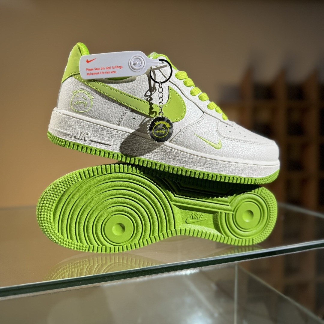 260 Nike Air Force 1'07 Low 苹果绿 空军一号低帮休闲板鞋 DF0188-070
