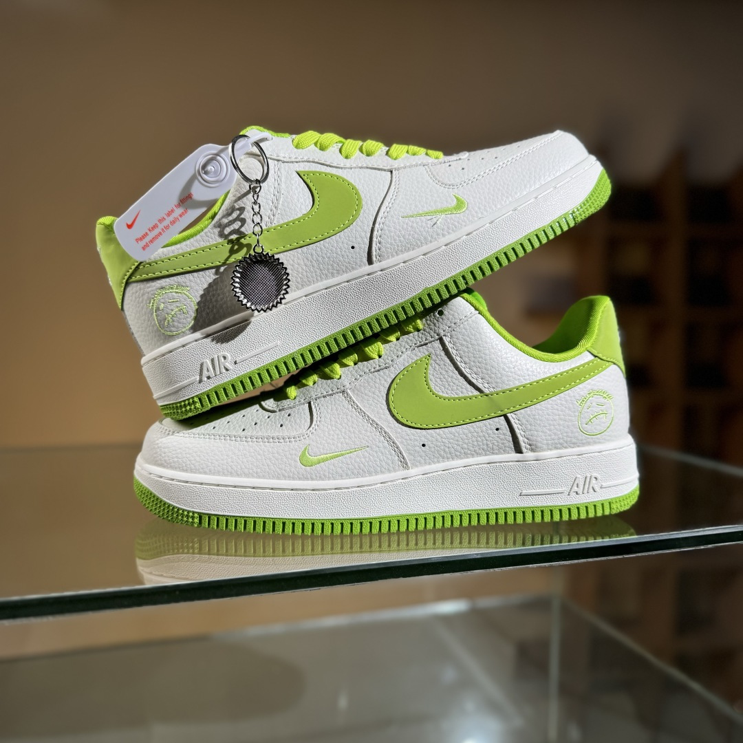 260 Nike Air Force 1'07 Low 苹果绿 空军一号低帮休闲板鞋 DF0188-070