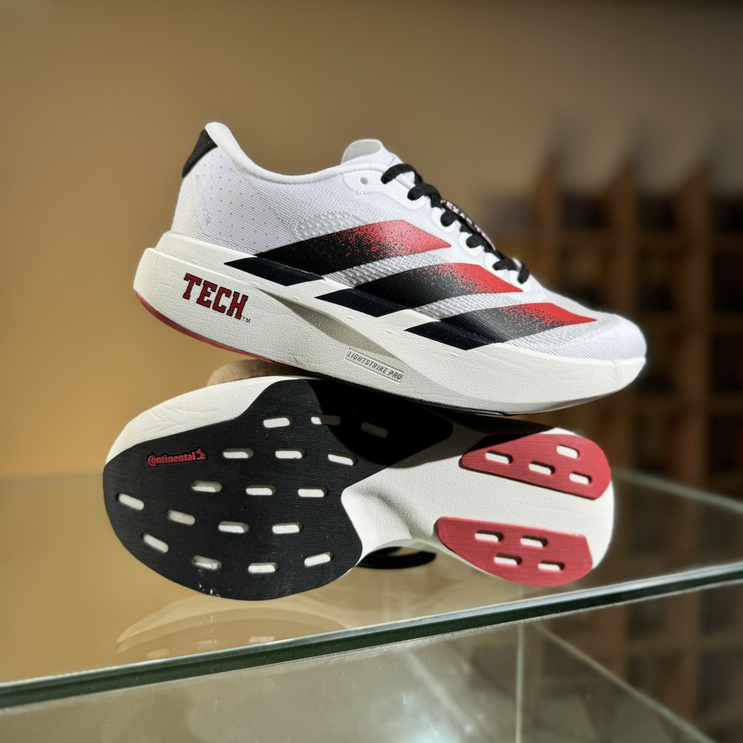 200 AD Adizero Evo SL M 白黑红 零度系列马拉松轻量竞速运动跑鞋 JQ4569