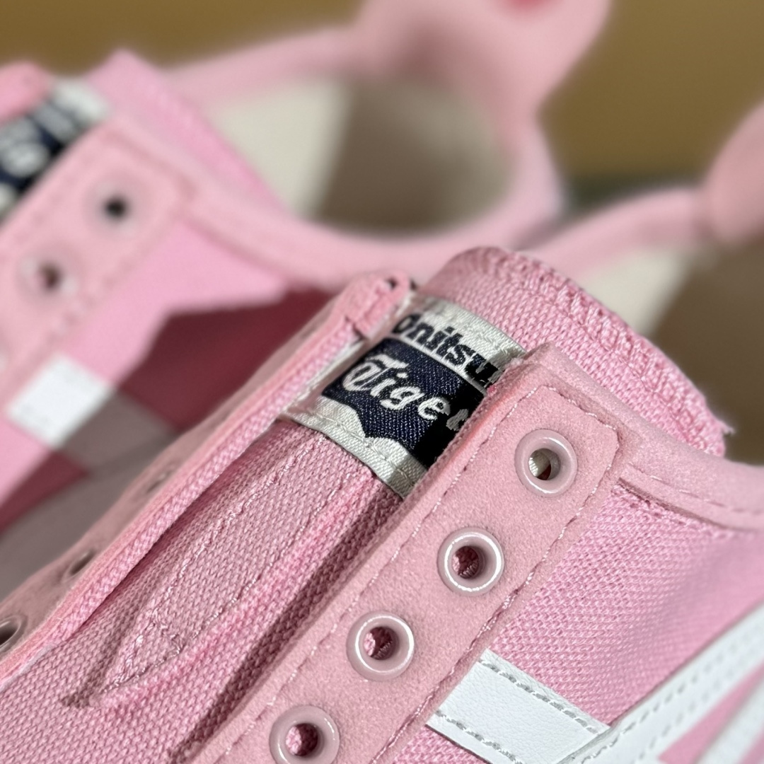 140 Onitsuka Tiger鬼塚虎 Mexico 66 Slip-on 一脚蹬低帮夏季透气运动休闲鞋 1183A360-205