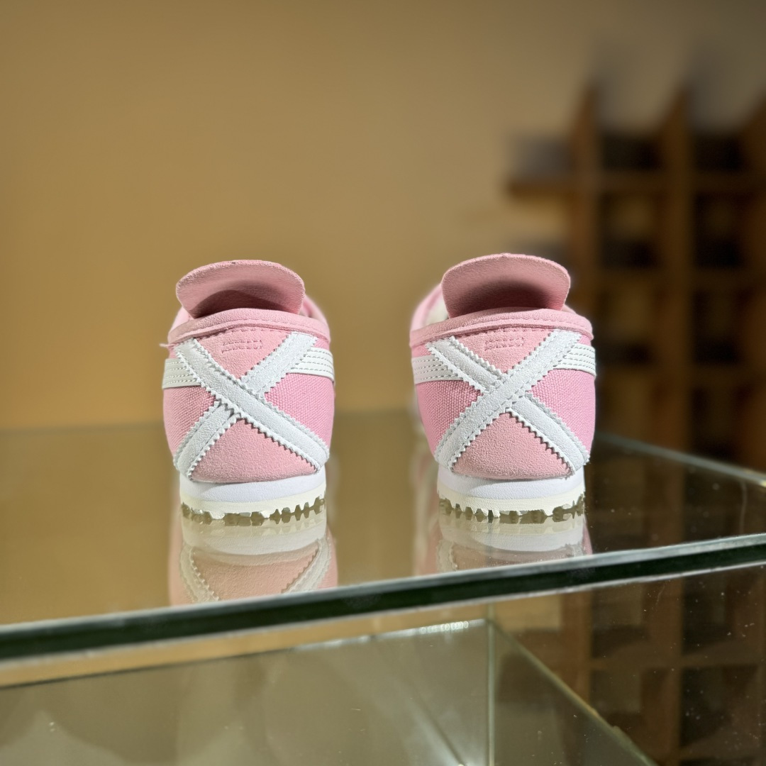 140 Onitsuka Tiger鬼塚虎 Mexico 66 Slip-on 一脚蹬低帮夏季透气运动休闲鞋 1183A360-205