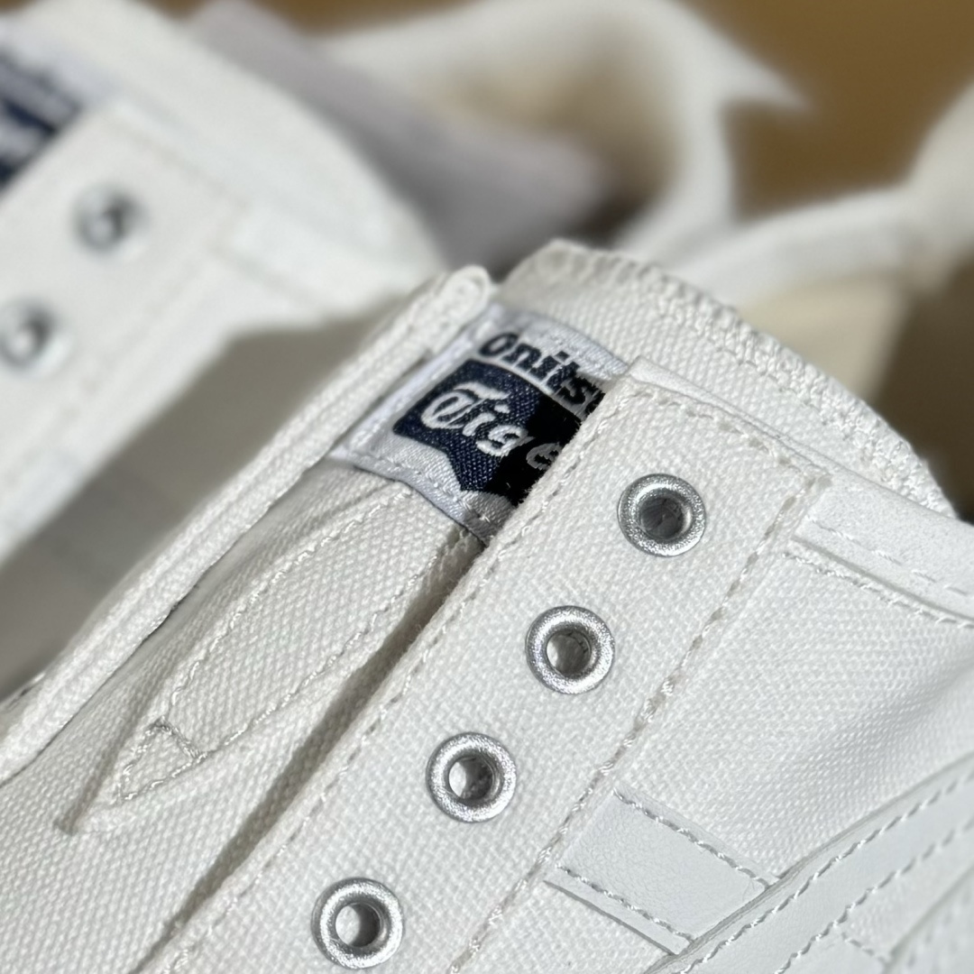 140 Onitsuka Tiger鬼塚虎 Mexico 66 Slip-on 一脚蹬低帮夏季透气运动休闲鞋 1183C141-100