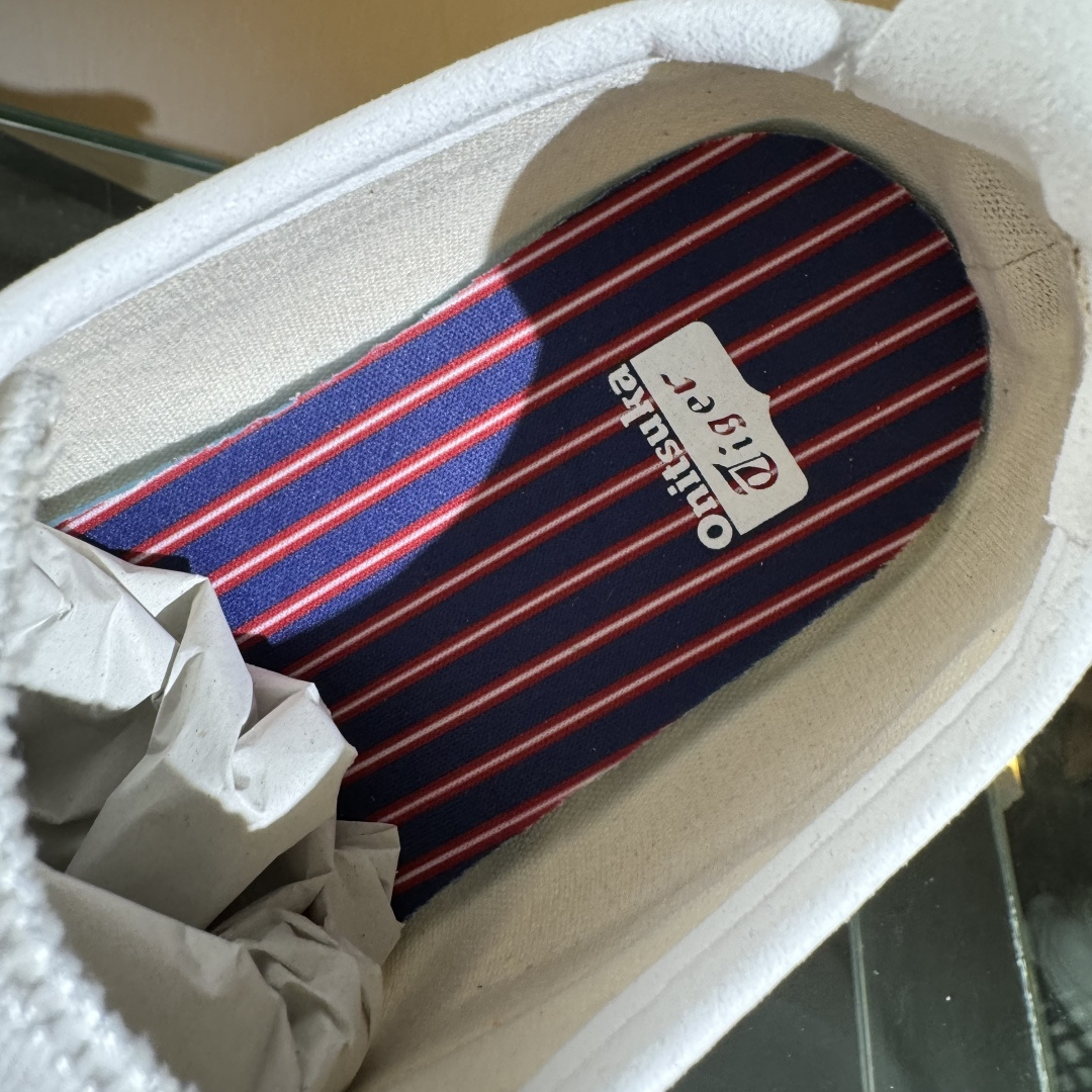 140 Onitsuka Tiger鬼塚虎 Mexico 66 Slip-on 一脚蹬低帮夏季透气运动休闲鞋 1183C141-100