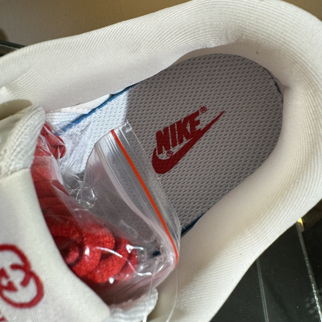 280 Nike SB Dunk Low 古驰联名 灰红牛仔 周年高端定制 低帮休闲板鞋 SC9207-417