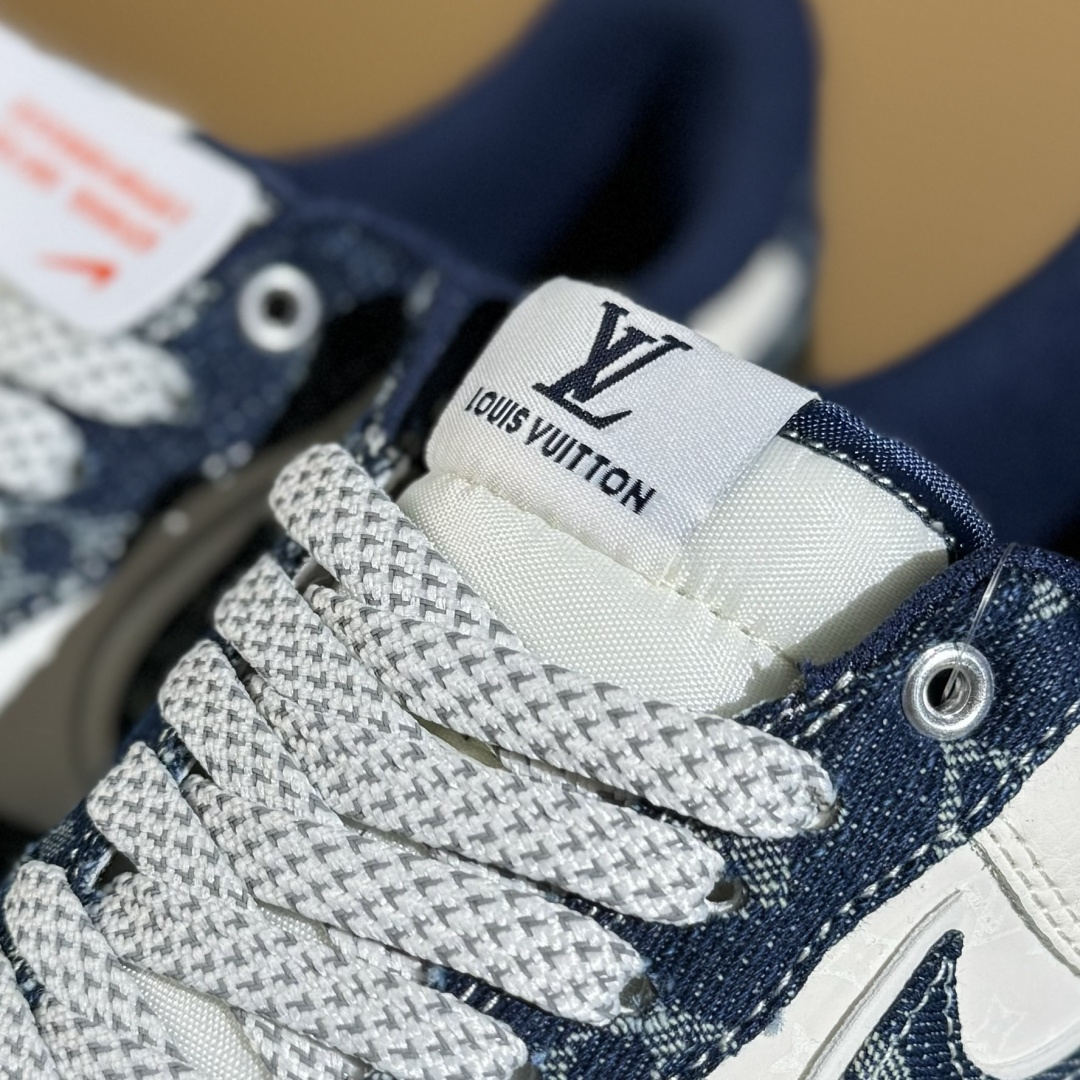 260 Nike Air Force 1'07 Low LV联名 前掌蓝牛仔 空军一号低帮休闲板鞋 YX5066-355