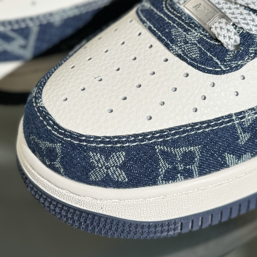 260 Nike Air Force 1'07 Low LV联名 前掌蓝牛仔 空军一号低帮休闲板鞋 YX5066-355