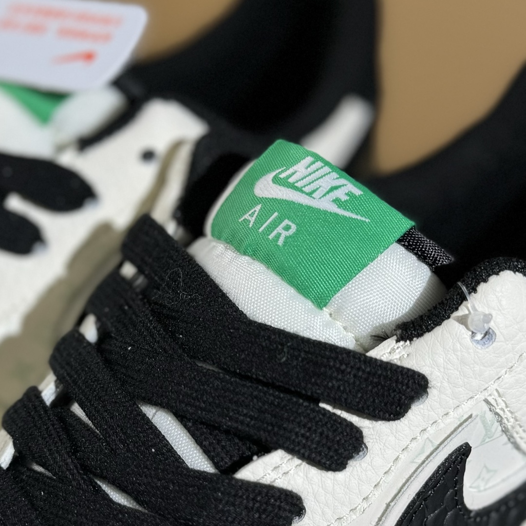 260 Nike Air Force 1'07 Low LV联名 米黑鳞纹绿底 空军一号低帮休闲板鞋 QW5836-008