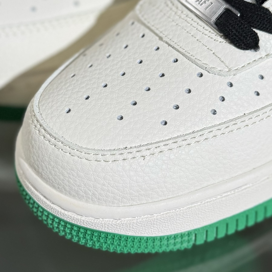 260 Nike Air Force 1'07 Low LV联名 米黑鳞纹绿底 空军一号低帮休闲板鞋 QW5836-008