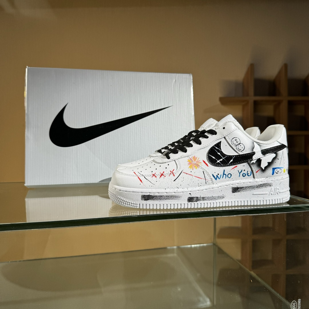260 耐克Nike Air Force 1“07空军一号低帮百搭休闲运动板鞋 CW2288-111
