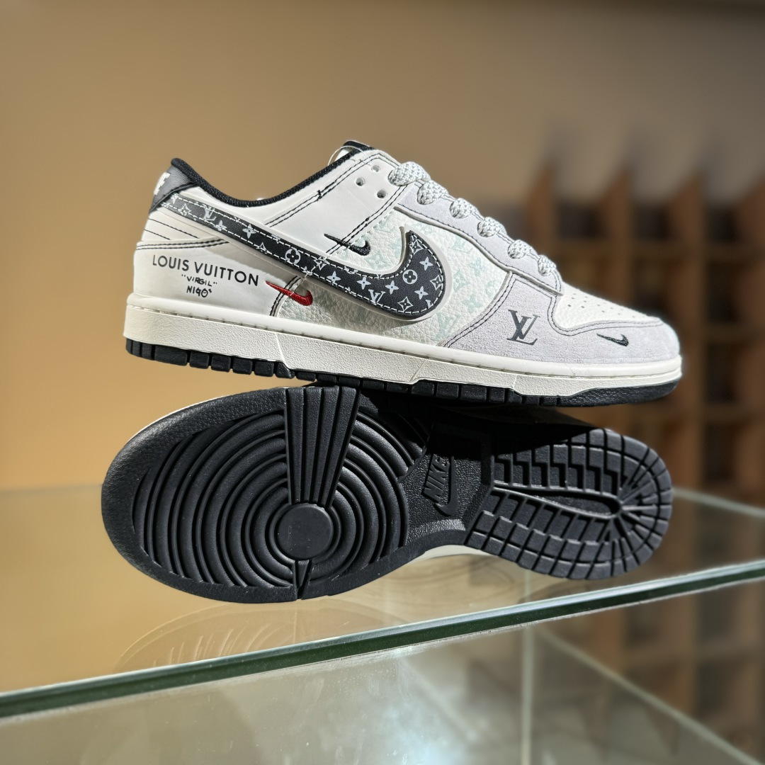280 Nike SB Dunk Low LV联名 黑勾印花 低帮休闲板鞋 YX5066-365-Chinese UA Cheap High Quatity Brand Clothes Bags handbags Sneakers wholesale wholesaler seller from China Factory suppliers Fashion Clothing Shoes best Quality Beautiful Price 280 Nike SB Dunk Low LV联名 黑勾印花 低帮休闲板鞋 YX5066-365