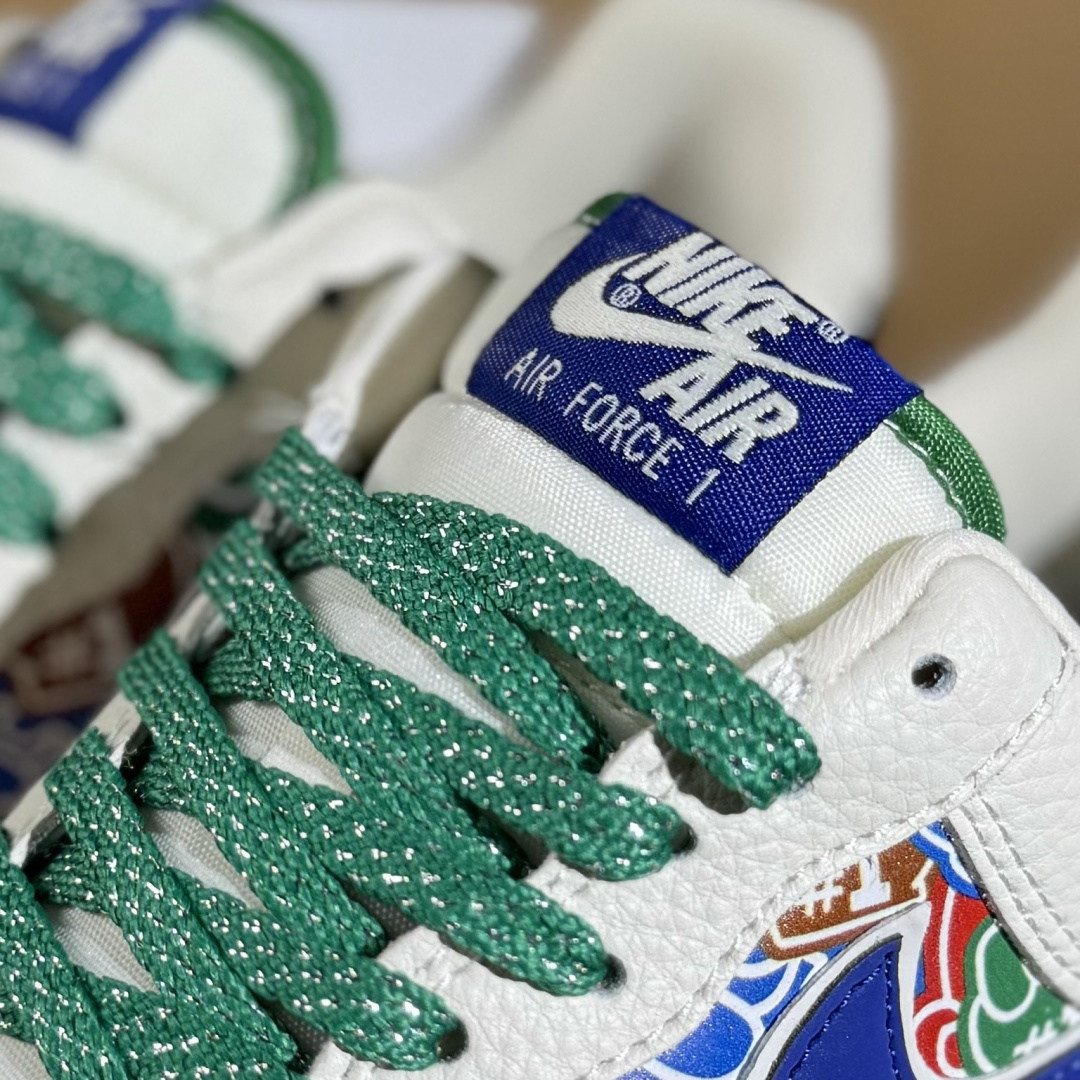 260 Nike Air Force 1'07 Low 米蓝绿拼接 空军一号低帮休闲板鞋 KJ1688-001-Chinese UA Cheap High Quatity Brand Clothes Bags handbags Sneakers wholesale wholesaler seller from China Factory suppliers Fashion Clothing Shoes best Quality Beautiful Price 260 Nike Air Force 1'07 Low 米蓝绿拼接 空军一号低帮休闲板鞋 KJ1688-001