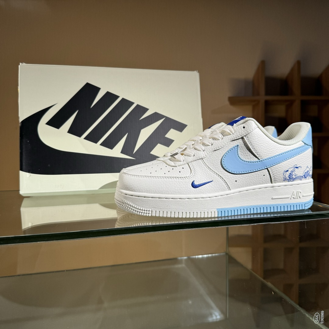260 Nike Air Force 1'07 Low 米蓝浪花 空军一号低帮休闲板鞋 CS5288-027-Chinese UA Cheap High Quatity Brand Clothes Bags handbags Sneakers wholesale wholesaler seller from China Factory suppliers Fashion Clothing Shoes best Quality Beautiful Price 260 Nike Air Force 1'07 Low 米蓝浪花 空军一号低帮休闲板鞋 CS5288-027