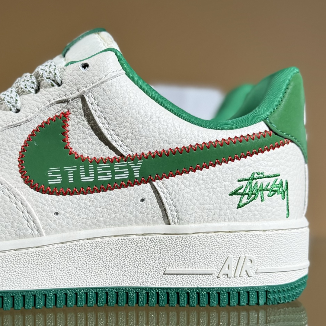 260 Nike Air Force 1'07 Low 斯图西联名 针织勾米绿 空军一号低帮休闲板鞋 KJ1688-002-Chinese UA Cheap High Quatity Brand Clothes Bags handbags Sneakers wholesale wholesaler seller from China Factory suppliers Fashion Clothing Shoes best Quality Beautiful Price 260 Nike Air Force 1'07 Low 斯图西联名 针织勾米绿 空军一号低帮休闲板鞋 KJ1688-002