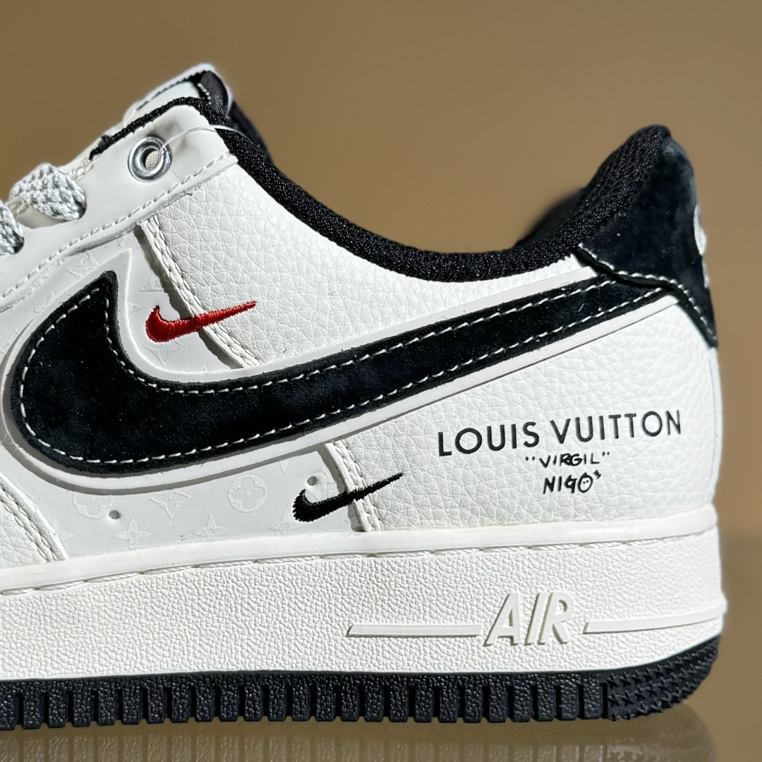 260 Nike Air Force 1'07 Low LV联名 米黑勾红标 空军一号低帮休闲板鞋 YX5066-348-Chinese UA Cheap High Quatity Brand Clothes Bags handbags Sneakers wholesale wholesaler seller from China Factory suppliers Fashion Clothing Shoes best Quality Beautiful Price 260 Nike Air Force 1'07 Low LV联名 米黑勾红标 空军一号低帮休闲板鞋 YX5066-348