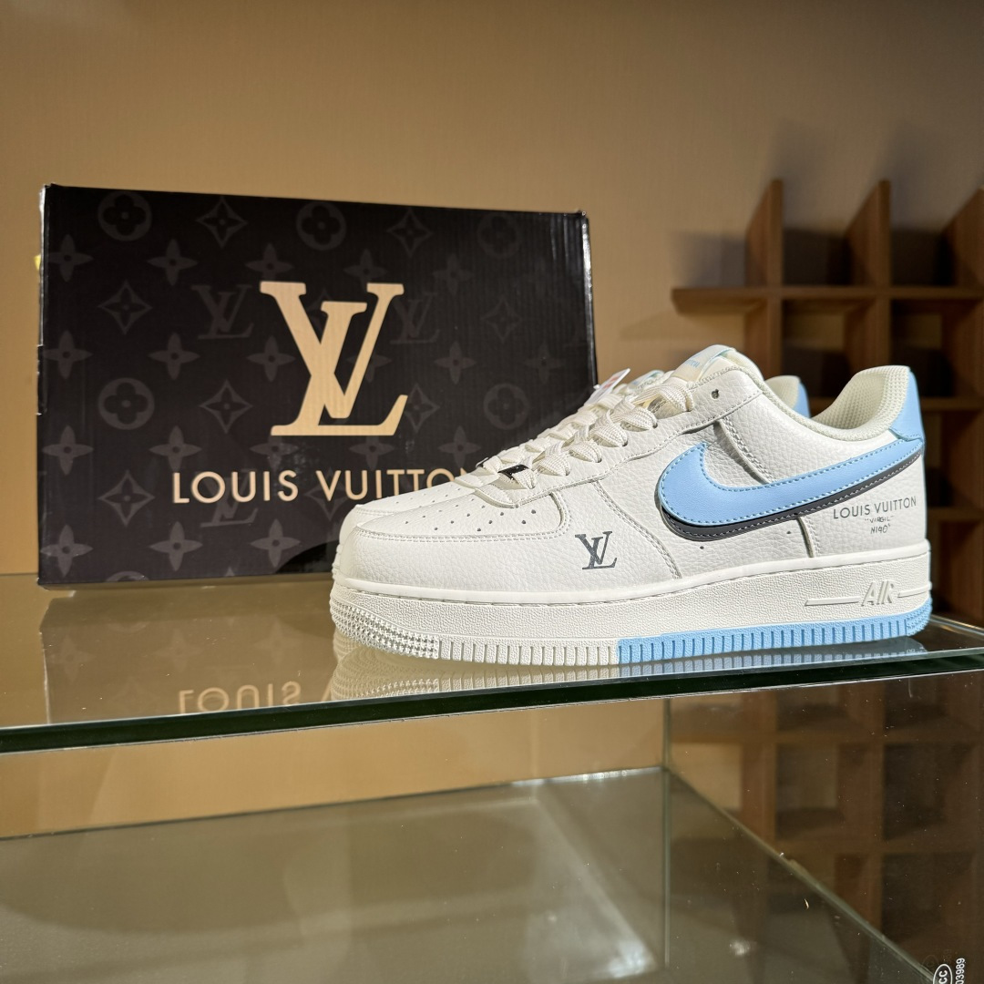 260 Nike Air Force 1'07 Low LV联名 双拼双勾 空军一号低帮休闲板鞋 CS5288-028-Chinese UA Cheap High Quatity Brand Clothes Bags handbags Sneakers wholesale wholesaler seller from China Factory suppliers Fashion Clothing Shoes best Quality Beautiful Price 260 Nike Air Force 1'07 Low LV联名 双拼双勾 空军一号低帮休闲板鞋 CS5288-028