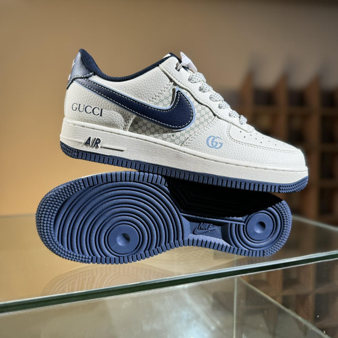 260 Nike Air Force 1'07 Low 古驰联名 花纹蓝勾 空军一号低帮休闲板鞋 XS1958-564-Chinese UA Cheap High Quatity Brand Clothes Bags handbags Sneakers wholesale wholesaler seller from China Factory suppliers Fashion Clothing Shoes best Quality Beautiful Price 260 Nike Air Force 1'07 Low 古驰联名 花纹蓝勾 空军一号低帮休闲板鞋 XS1958-564