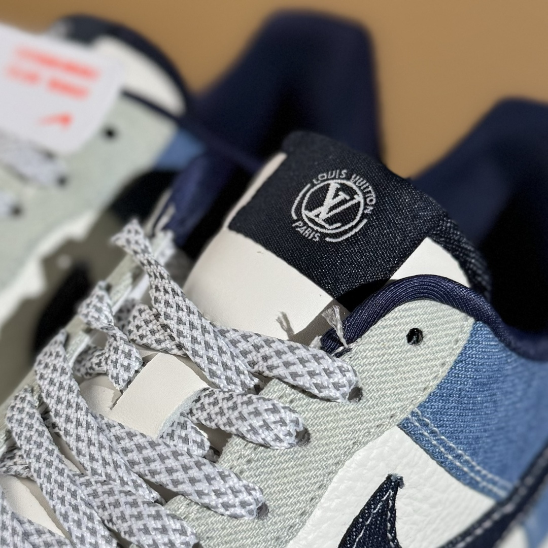 260 Nike Air Force 1'07 Low LV联名 拼接牛仔 空军一号低帮休闲板鞋 SC0601-551-Chinese UA Cheap High Quatity Brand Clothes Bags handbags Sneakers wholesale wholesaler seller from China Factory suppliers Fashion Clothing Shoes best Quality Beautiful Price 260 Nike Air Force 1'07 Low LV联名 拼接牛仔 空军一号低帮休闲板鞋 SC0601-551