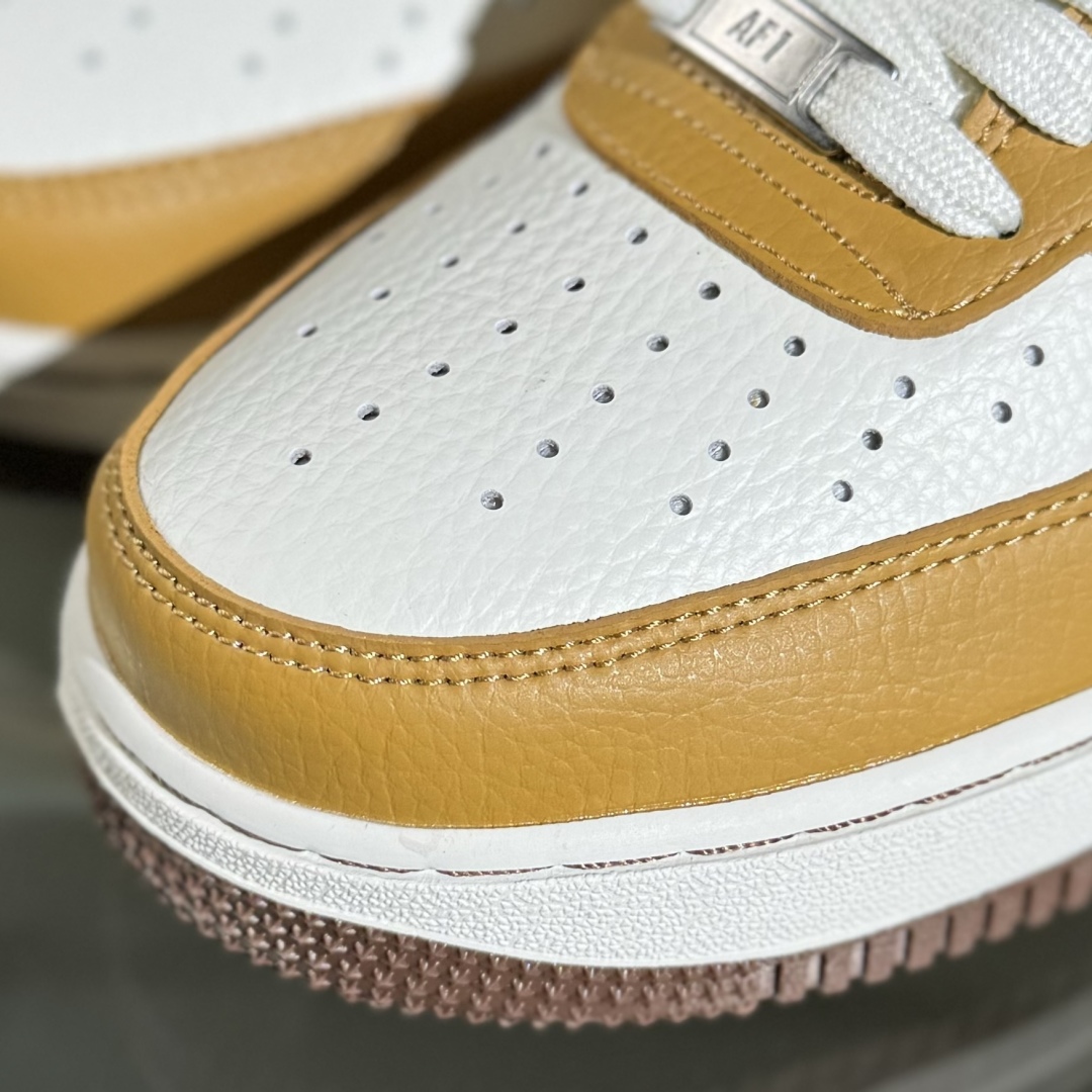260 Nike Air Force 1'07 Low LV联名 琥珀棕黄 空军一号低帮休闲板鞋 LW9279-014
