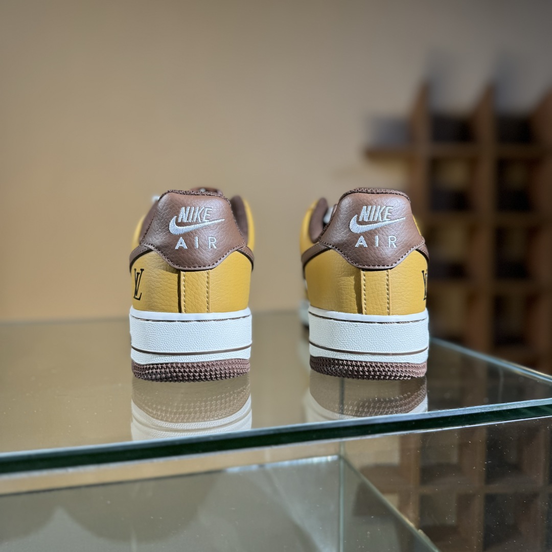 260 Nike Air Force 1'07 Low LV联名 琥珀棕黄 空军一号低帮休闲板鞋 LW9279-014