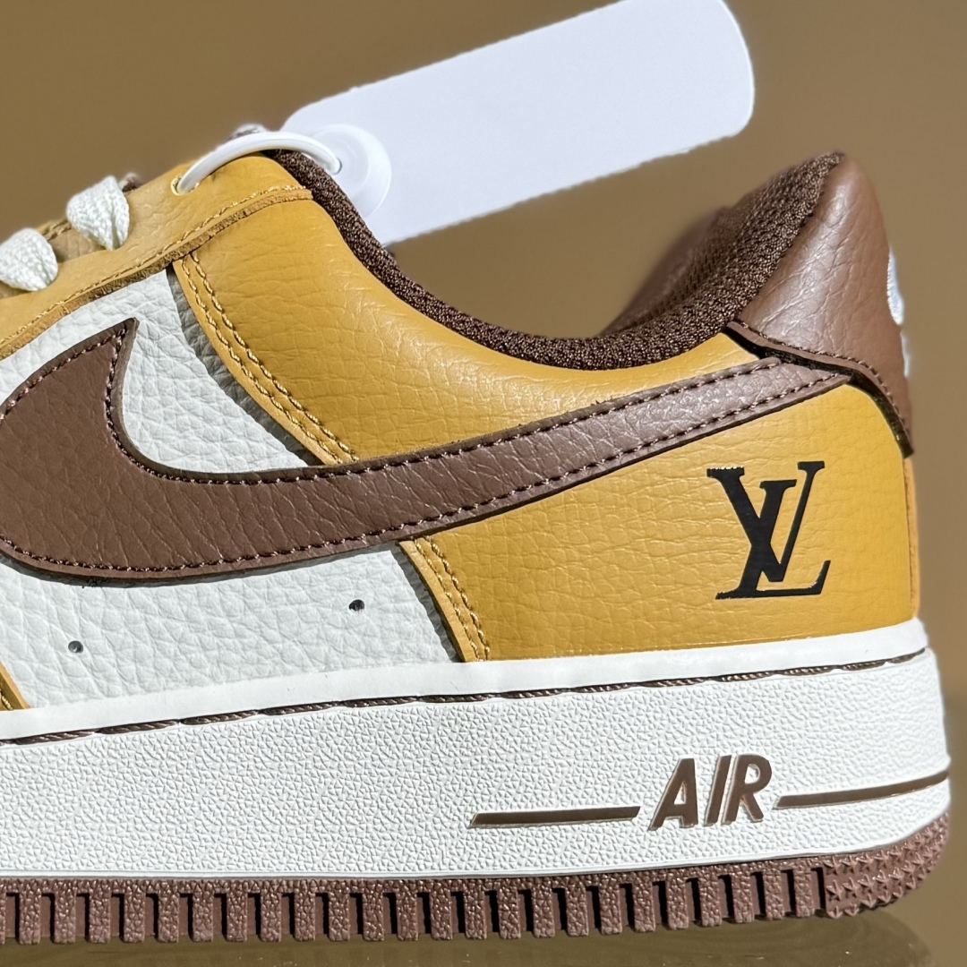 260 Nike Air Force 1'07 Low LV联名 琥珀棕黄 空军一号低帮休闲板鞋 LW9279-014