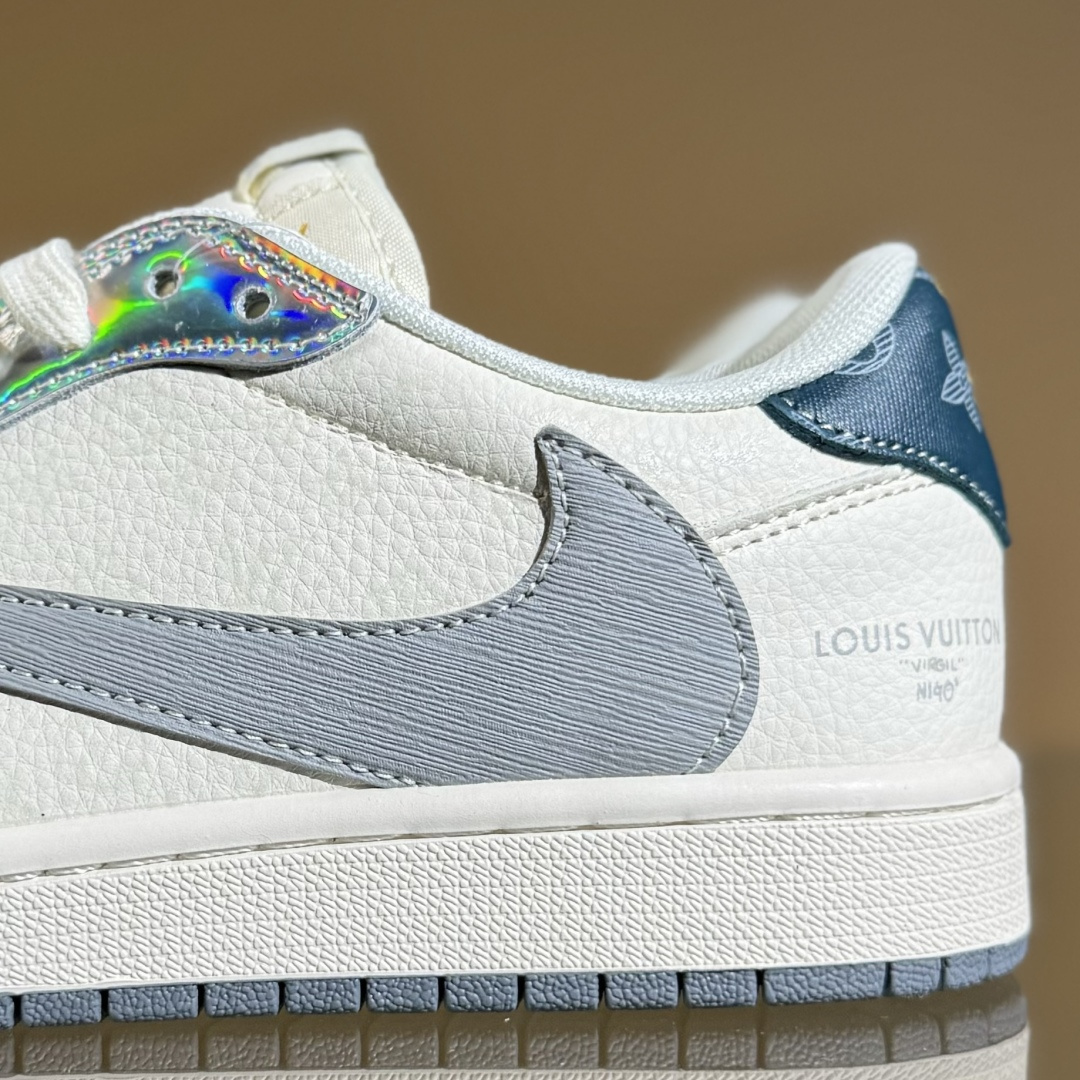280 Travis Scott x Nike Air Jordan 1 Low x Louis Vuitton Air Jordan 1 Low 反转灰白倒钩 XS7089-615-Chinese UA Cheap High Quatity Brand Clothes Bags handbags Sneakers wholesale wholesaler seller from China Factory suppliers Fashion Clothing Shoes best Quality Beautiful Price 280 Travis Scott x Nike Air Jordan 1 Low x Louis Vuitton Air Jordan 1 Low 反转灰白倒钩 XS7089-615