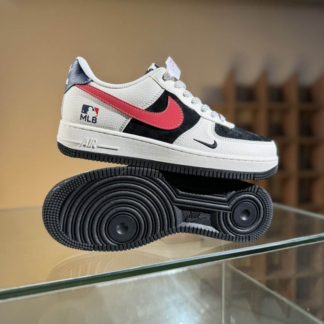260 Nike Air Force 1 Low 07 x MLB 白黑红小勾满天星 HS8068-052-Chinese UA Cheap High Quatity Brand Clothes Bags handbags Sneakers wholesale wholesaler seller from China Factory suppliers Fashion Clothing Shoes best Quality Beautiful Price 260 Nike Air Force 1 Low 07 x MLB 白黑红小勾满天星 HS8068-052