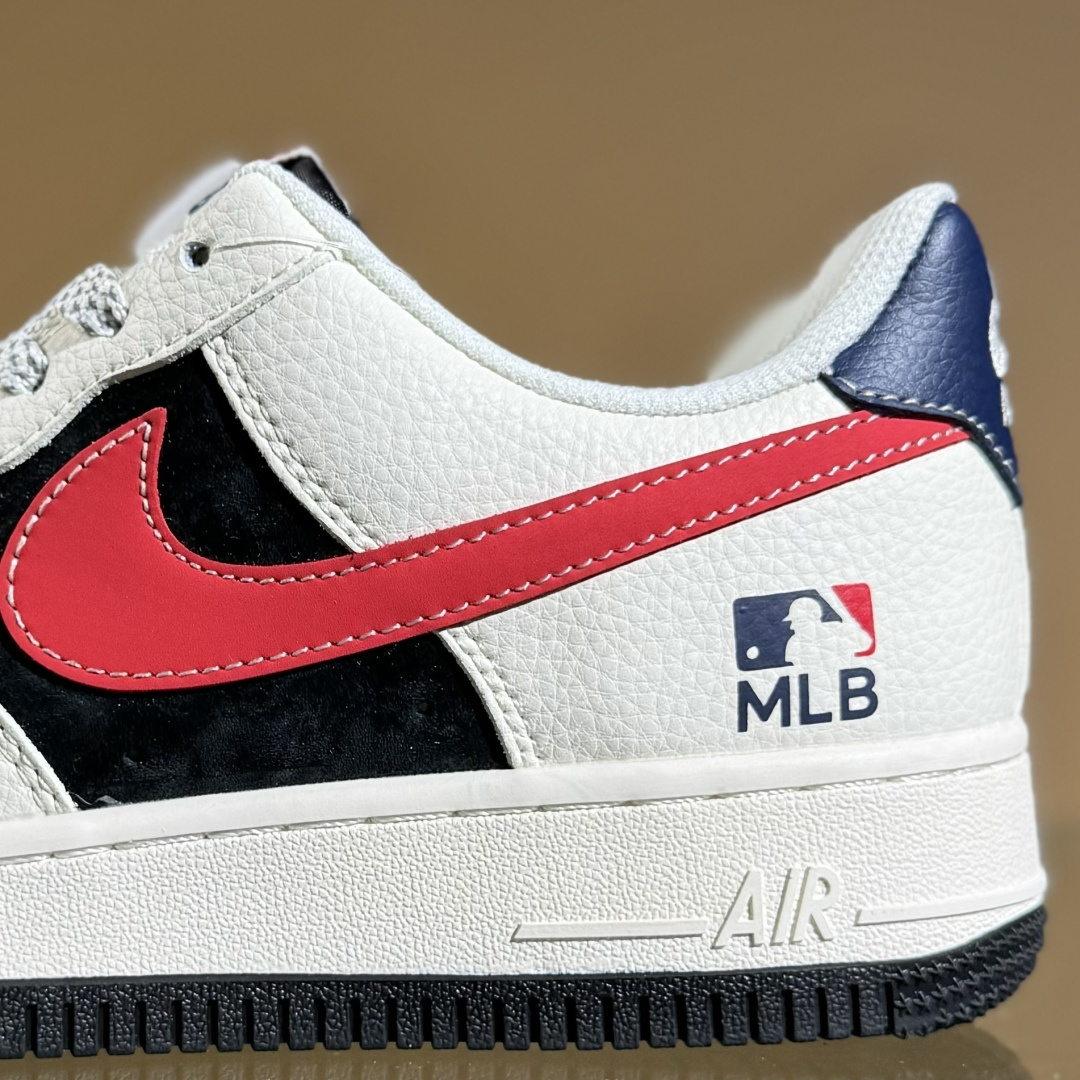 260 Nike Air Force 1 Low 07 x MLB 白黑红小勾满天星 HS8068-052-Chinese UA Cheap High Quatity Brand Clothes Bags handbags Sneakers wholesale wholesaler seller from China Factory suppliers Fashion Clothing Shoes best Quality Beautiful Price 260 Nike Air Force 1 Low 07 x MLB 白黑红小勾满天星 HS8068-052