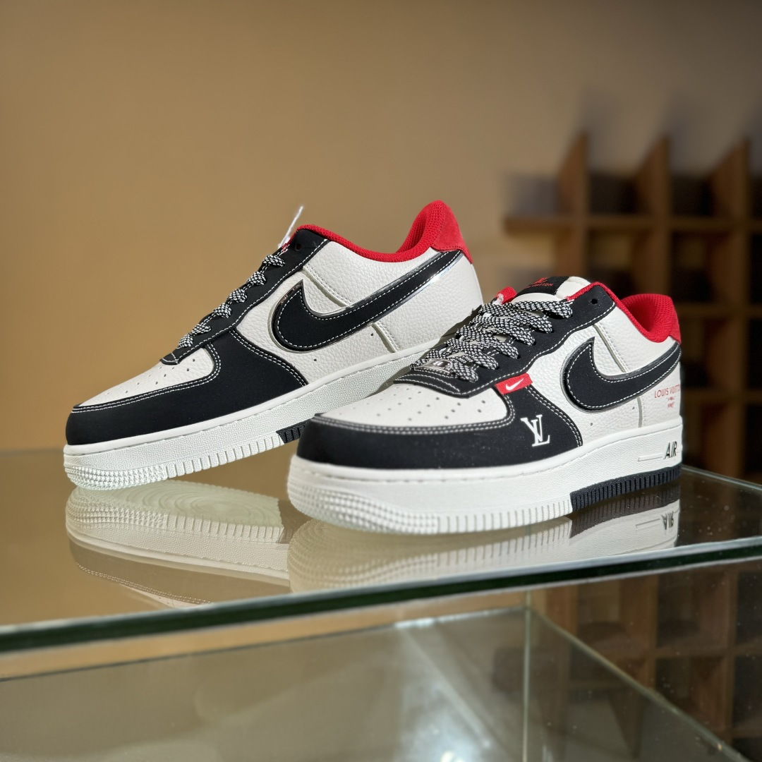 260 Nike Air Force 1 Low 07 x Louis Vuitton 黑白满天星 CS5288-022-Chinese UA Cheap High Quatity Brand Clothes Bags handbags Sneakers wholesale wholesaler seller from China Factory suppliers Fashion Clothing Shoes best Quality Beautiful Price 260 Nike Air Force 1 Low 07 x Louis Vuitton 黑白满天星 CS5288-022