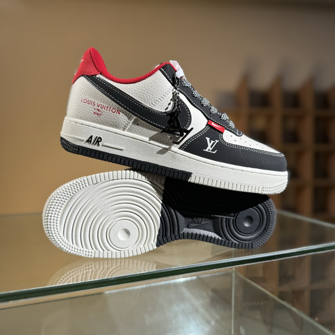 260 Nike Air Force 1 Low 07 x Louis Vuitton 黑白满天星 CS5288-022-Chinese UA Cheap High Quatity Brand Clothes Bags handbags Sneakers wholesale wholesaler seller from China Factory suppliers Fashion Clothing Shoes best Quality Beautiful Price 260 Nike Air Force 1 Low 07 x Louis Vuitton 黑白满天星 CS5288-022