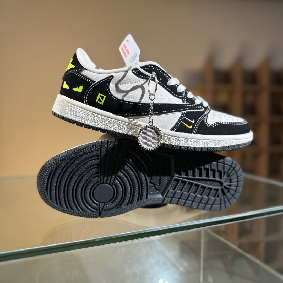 280 Travis Scott x Nike Air Jordan 1 Low Air Jordan 1 Low 反转黑白双小勾倒钩 XS2024-072-Chinese UA Cheap High Quatity Brand Clothes Bags handbags Sneakers wholesale wholesaler seller from China Factory suppliers Fashion Clothing Shoes best Quality Beautiful Price 280 Travis Scott x Nike Air Jordan 1 Low Air Jordan 1 Low 反转黑白双小勾倒钩 XS2024-072