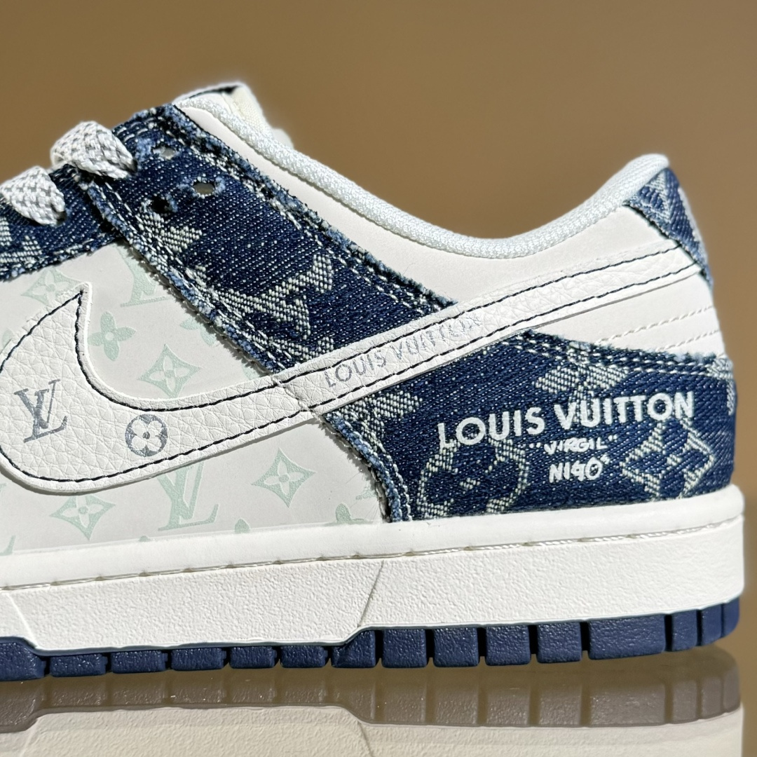 280 Nike SB Dunk Low x Louis Vuitton 白蓝牛仔小勾满天星 YX5066-375-Chinese UA Cheap High Quatity Brand Clothes Bags handbags Sneakers wholesale wholesaler seller from China Factory suppliers Fashion Clothing Shoes best Quality Beautiful Price 280 Nike SB Dunk Low x Louis Vuitton 白蓝牛仔小勾满天星 YX5066-375