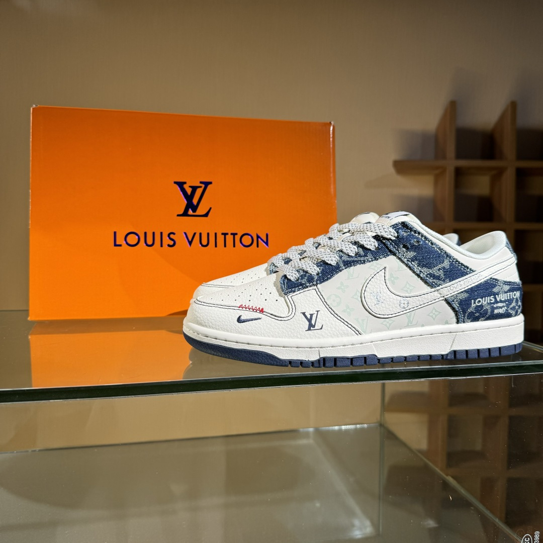 280 Nike SB Dunk Low x Louis Vuitton 白蓝牛仔小勾满天星 YX5066-375-Chinese UA Cheap High Quatity Brand Clothes Bags handbags Sneakers wholesale wholesaler seller from China Factory suppliers Fashion Clothing Shoes best Quality Beautiful Price 280 Nike SB Dunk Low x Louis Vuitton 白蓝牛仔小勾满天星 YX5066-375